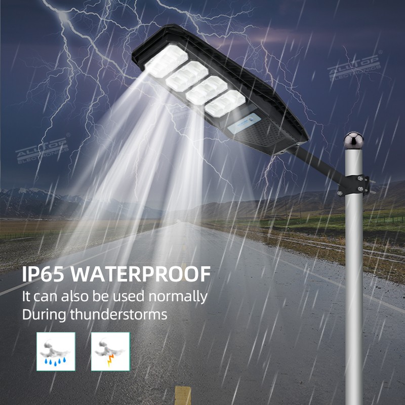 product-ALLTOP Outdoor Waterproof Lighting IP65 ABS Integrated All In One Solar Led Street Light-ALL-1