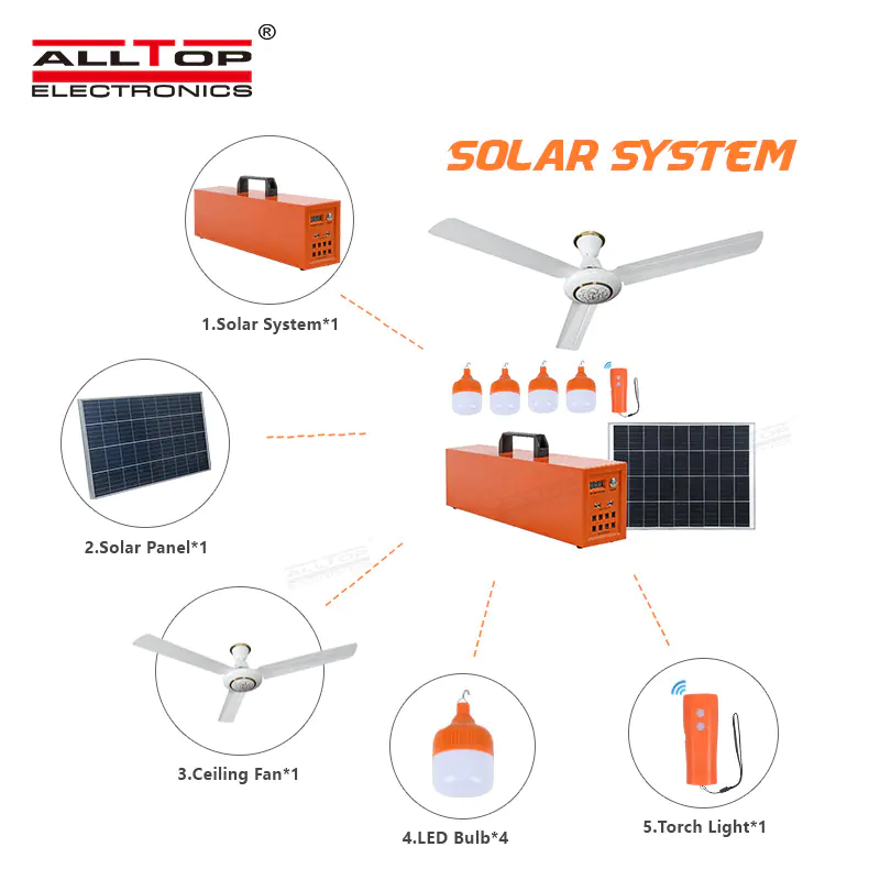 ALLTOP Solar Energy Powered Bulb Portable Off Grid Home Solar System