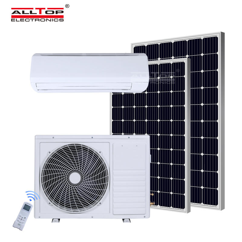 ALLTOP Hybrid off Grid Dc Inverter Solar Powered Air Conditioner Price