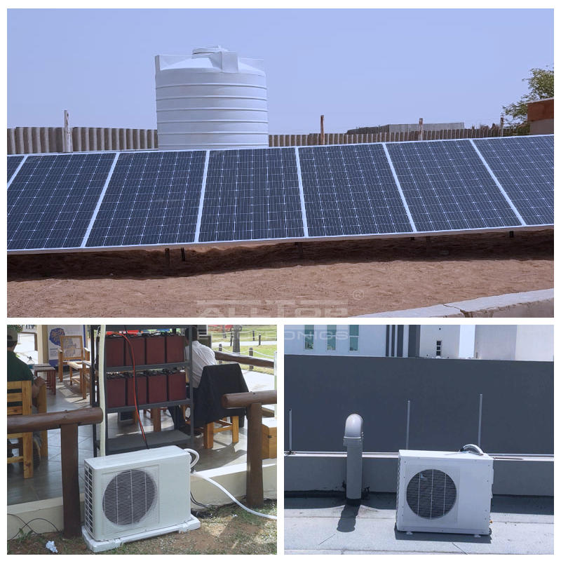 ALLTOP Hybrid off Grid Dc Inverter Solar Powered Air Conditioner Price