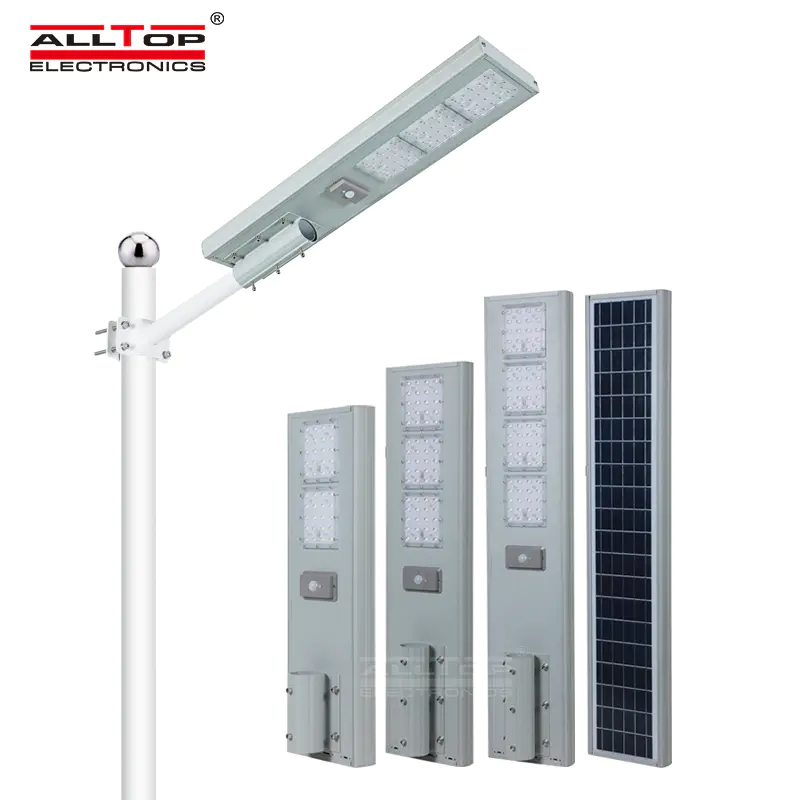 ALLTOP Hot products all in one die-cast aluminum outdoor solar lights