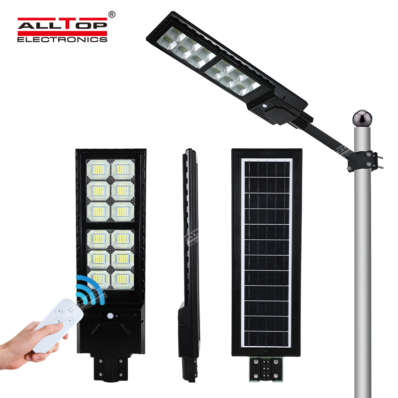 product-ALLTOP High Lumens Outdoor Waterproof IP65 ABS 300W 600W Integrated All In One Solar Led S