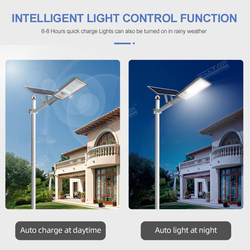 ALLTOP Super brightness  outdoor waterproof IP65  100w led solar streetlight