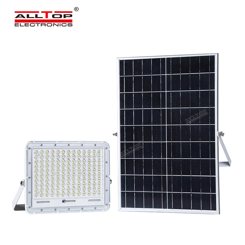 ALLTOP High Power SMD IP65 Waterproof 40w 60w 100w 150w Outdoor Garden Stadium LED Solar Floodlight