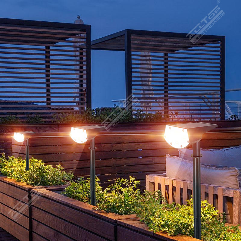 ALLTOP 2022 china The New hot sale premium solar garden light 5W outdoor waterproof led solar garden light