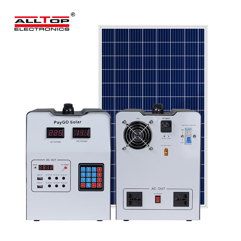 ALLTOP Pay As You Go Solar Power System Solar Home Paygo Power System