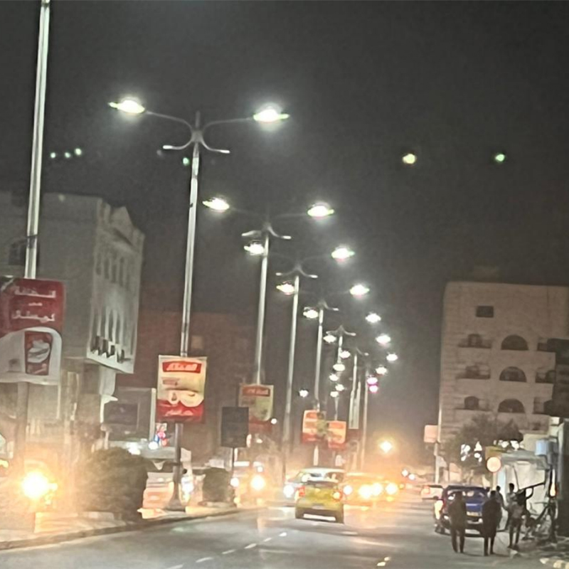 news-High quality LED street lights installed in Arabic-ALLTOP -img