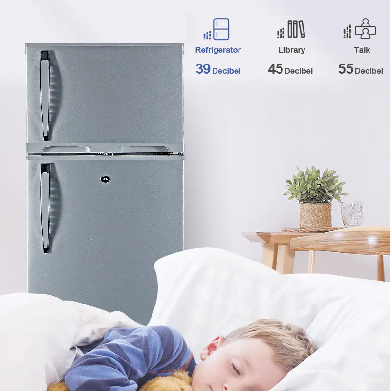 ALLTOP  New Energy Saving Refrigerator 90L/98L/215L Solar Battery Power DC Fridge With Built-in Battery and Charging Board