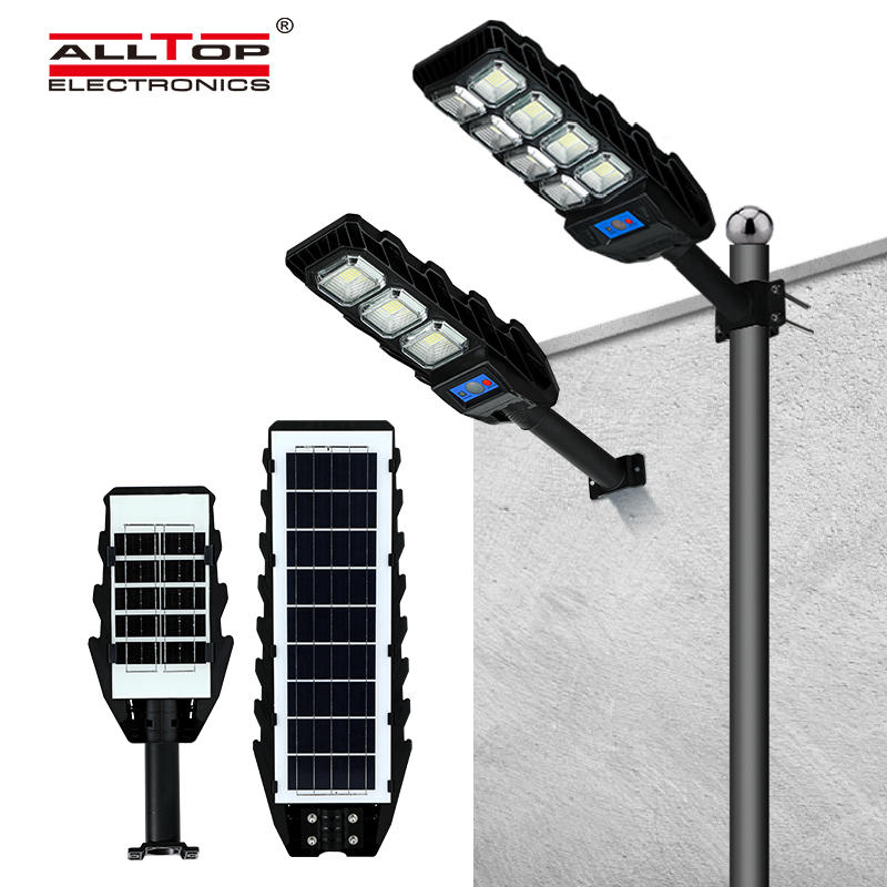 ALLTOP Factory Wholesale Road Solar Lighting 30W 60W 90W 120W 180W 240W 300W 360W 420W Integrated Solar LED All In One Street Lamp
