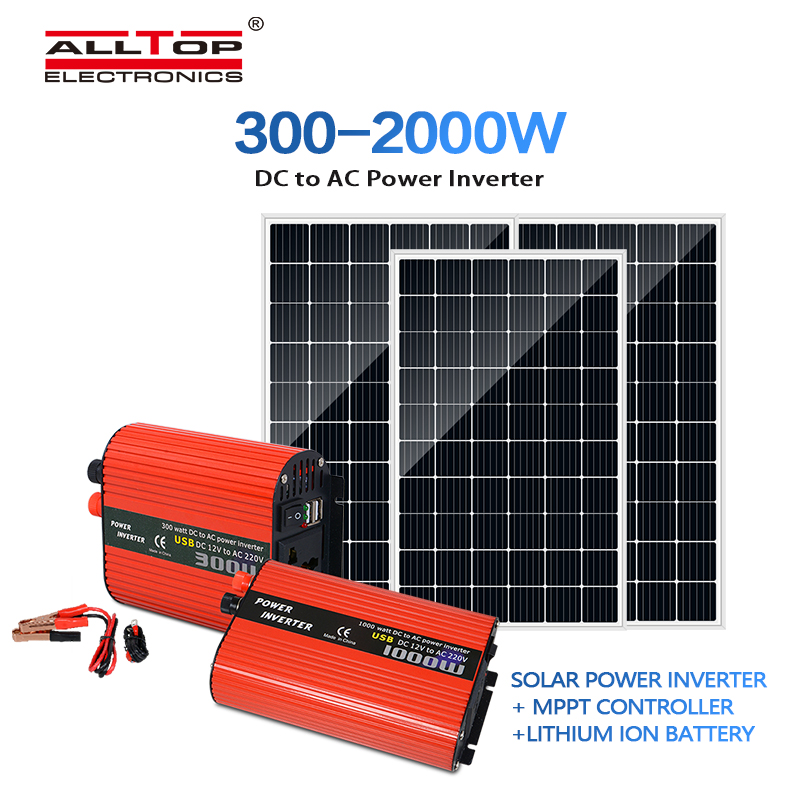 1000 Watt Off Grid Solar Inverter Charger, 12V/24V