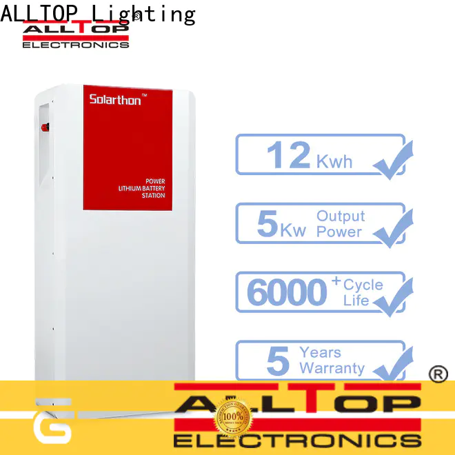 ALLTOP High quality solar lithium battery pack for sale