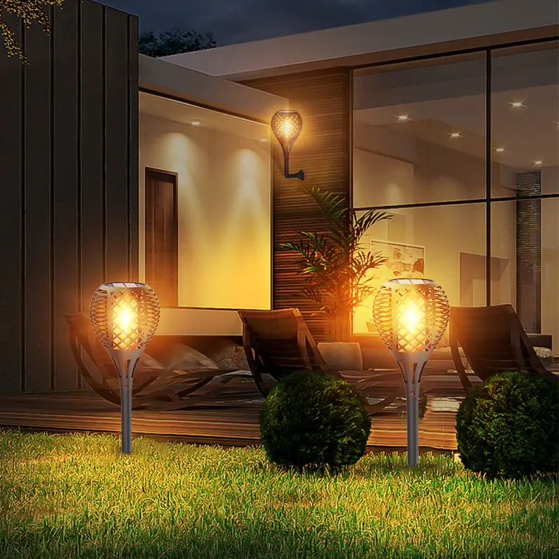 Custom best outdoor solar garden lights for sale