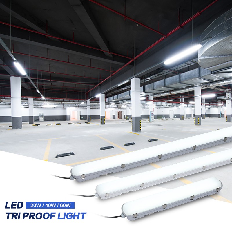 product-ALLTOP -ALLTOP Waterproof LED Tri-Proof Light Indoor Special LED Light Safe Dimmable LED Eme