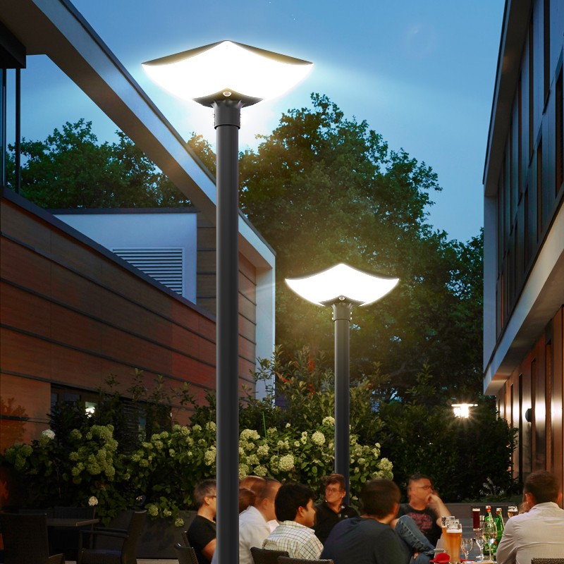 product-ALLTOP Multi Head Outdoor Waterproof IP65 Round Solar Street Light 60w Solar Garden Lamp-ALL