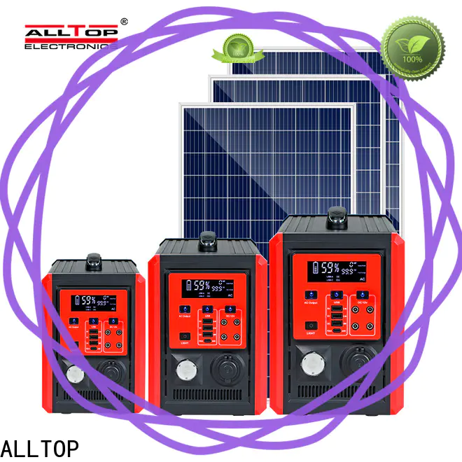 ALLTOP Hot Selling portable solar power system factory