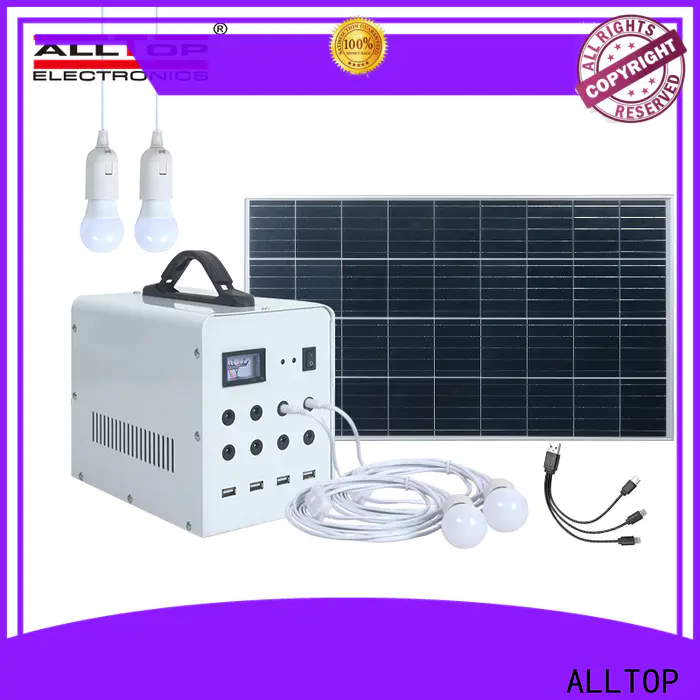 ALLTOP mini solar power system from China