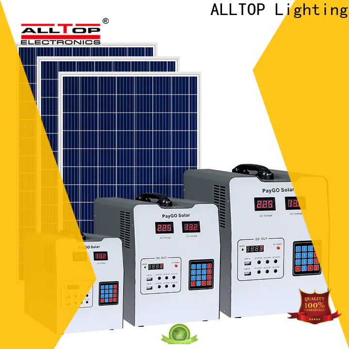 ALLTOP solar led lights for outside company