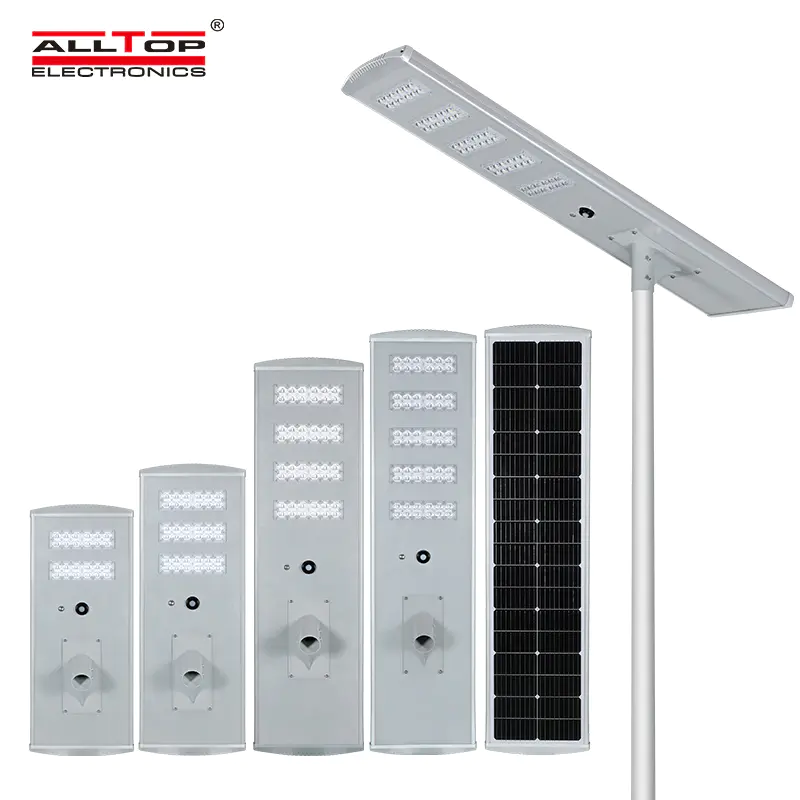 ALLTOP Energy Saving Street Light outdoor light 60W 90W 120W 150W integrated all in one led solar street light