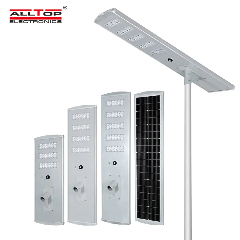 ALLTOP Energy Saving Street Light outdoor light 60W 90W 120W 150W integrated all in one led solar street light