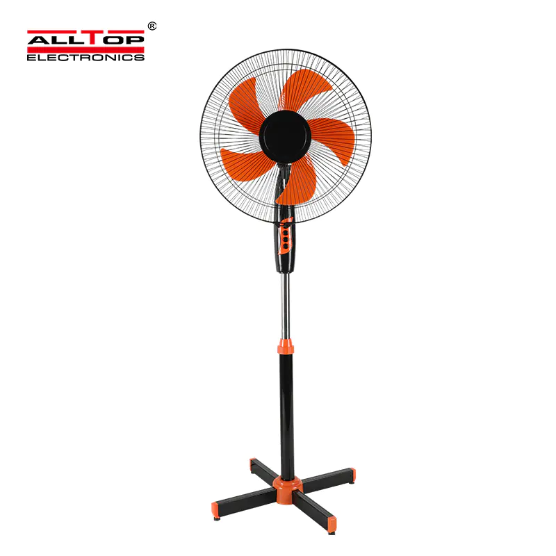 16 Inch AC/DC Hot Sell Modern High Speed AC Stand Fan 16 Inch With Cross Base