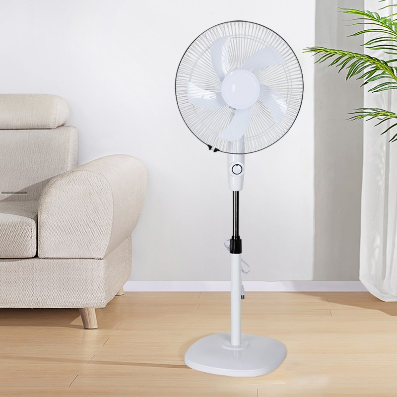 product-ALLTOP -16 Inch with ACDC solar charging available Pedestal Fan Rechargeable Powered Stand -1