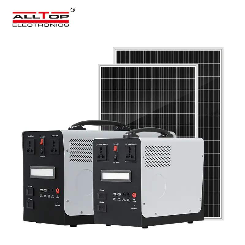 ALLTOP Solar Energy System for Outdoor Camping 500W/1000W portable power station