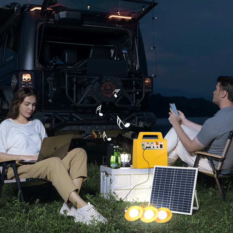 product-ALLTOP -Home portable 20W solar powered generator solar panel system off grid home solar pow