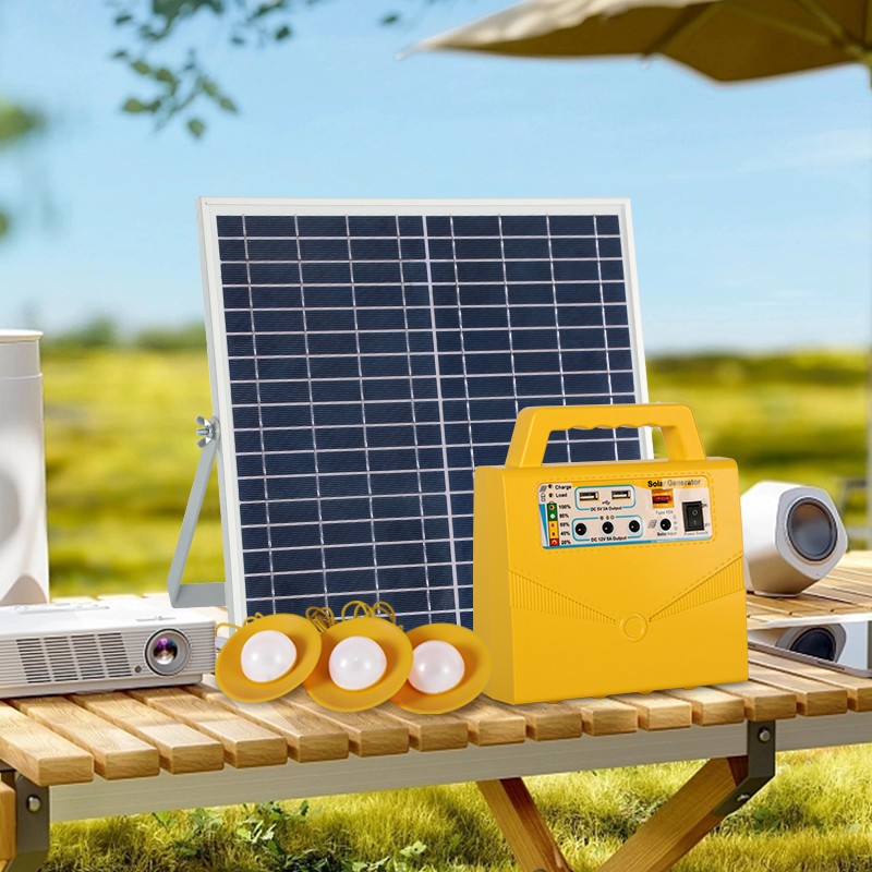 product-Home portable 20W solar powered generator solar panel system off grid home solar power syste