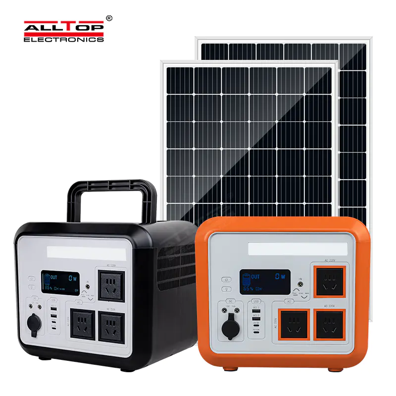 Solar Power Bank Power Station Portable Ev Charger Generators For Home Uninterrupted Power Supply Unit Energy Storage