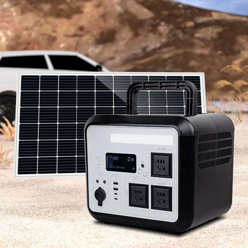 Solar Power Bank Power Station Portable Ev Charger Generators For Home Uninterrupted Power Supply Unit Energy Storage