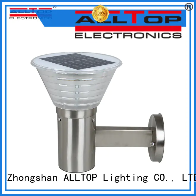 waterproof solar led wall lamp directly sale for garden