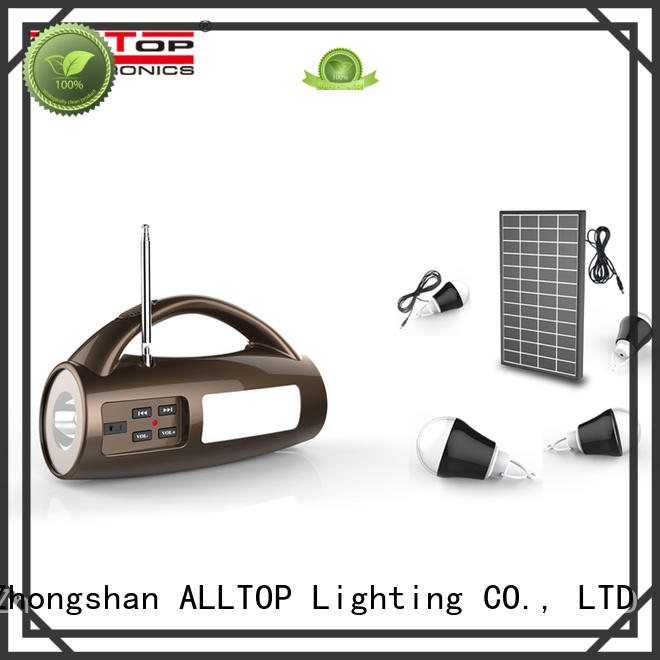 ALLTOP energy-saving solar lighting system free sample for home
