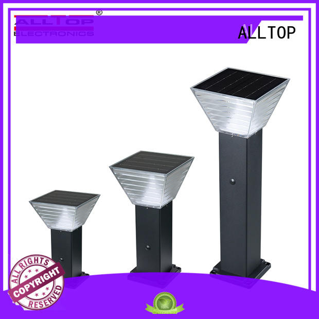 ALLTOP solar pillar lights supplier for decoration