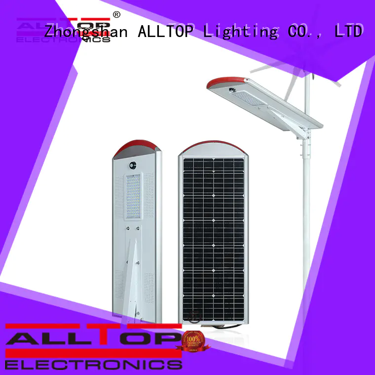 ALLTOP 30w solar street light supplier for outdoor yard