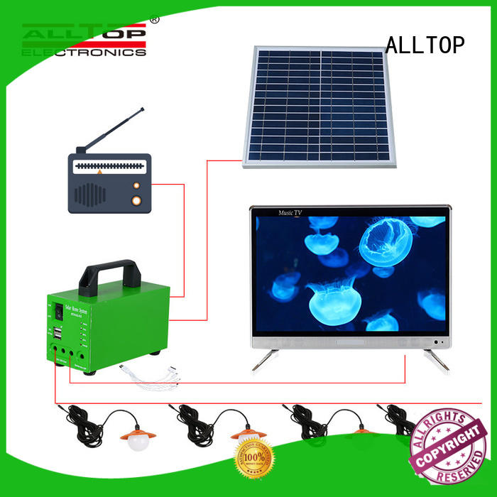 ALLTOP abs solar lighting system at discount for outdoor lighting