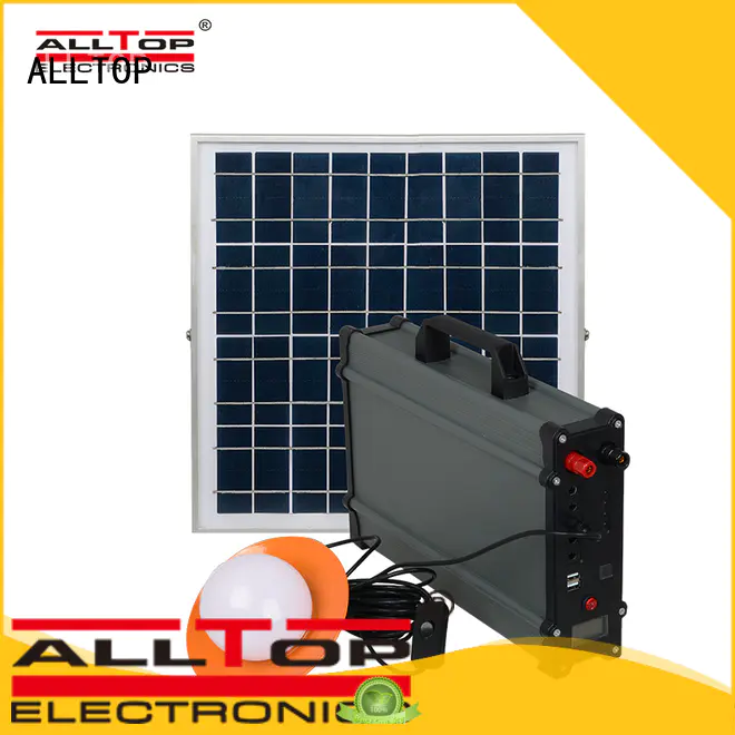 ALLTOP portable advantages of solar powered street lights supplier for battery backup