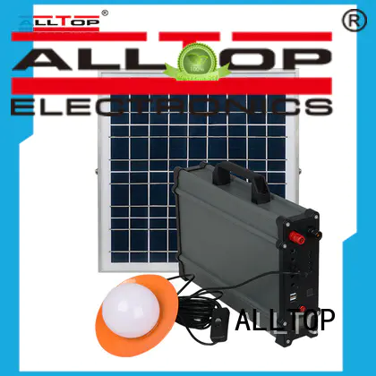 ALLTOP energy-saving 12v solar lighting system wholesale for camping