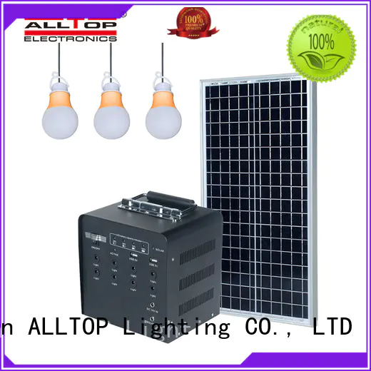 ALLTOP multi-functional solar powered lights oem directly sale indoor lighting