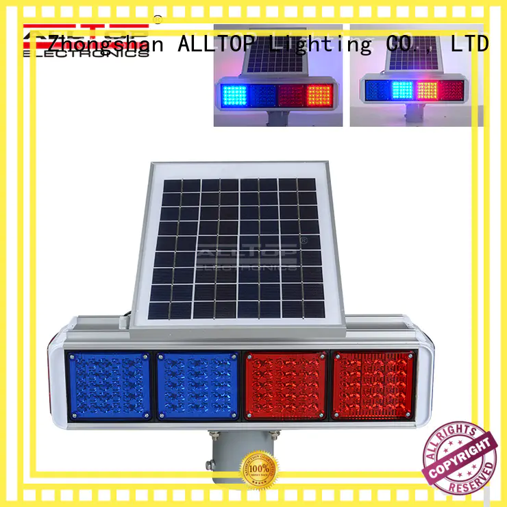 ALLTOP low price solar traffic signal series for hospital