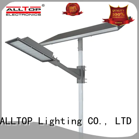ALLTOP motion sensor 60w solar street led lighting shining rightness for lamp