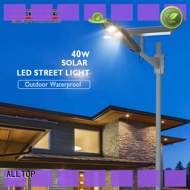 energy-saving solar street lamp free sample for playground