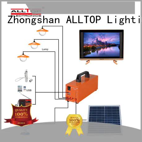 ALLTOP energy-saving solar dc lighting system by-bulk for camping