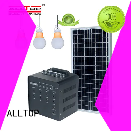 ALLTOP multi-functional 12v solar lighting system wholesale indoor lighting