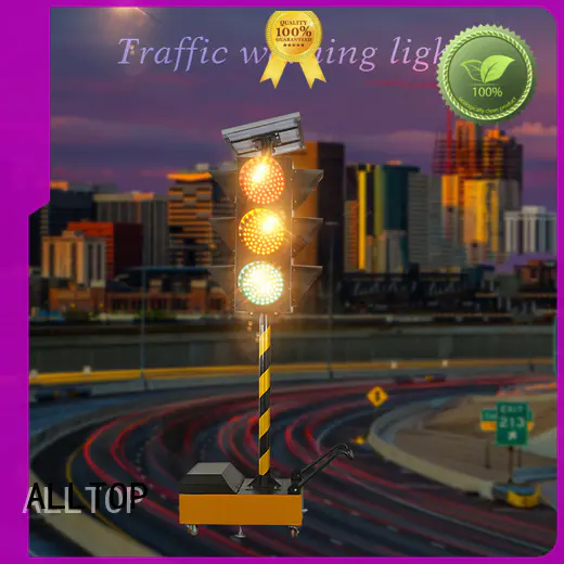 ALLTOP low price traffic light manufacturer mobile for safety warning