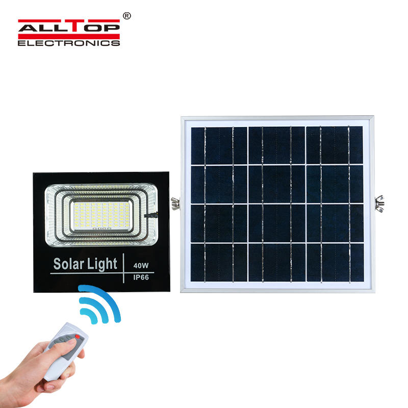 ALLTOP folding solar sensor flood lights custom for stadium-2