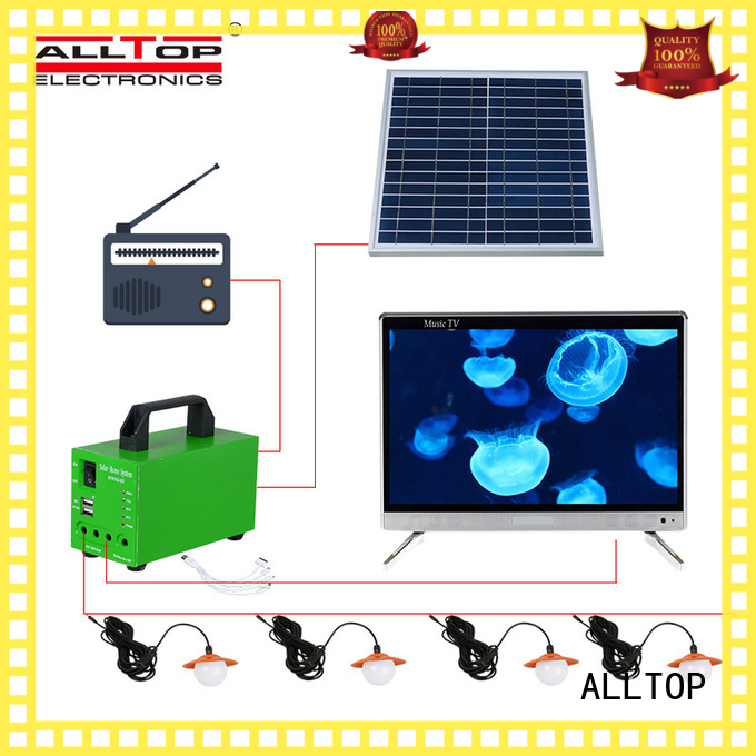 battery energy system backup ALLTOP Brand solar led lighting system supplier