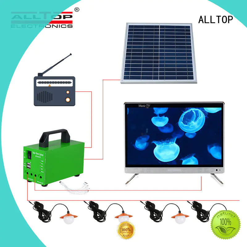 emergency solar lighting system at discount for outdoor lighting ALLTOP