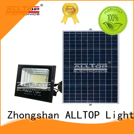 ALLTOP Brand foldable spotlight solar flood lights manufacture