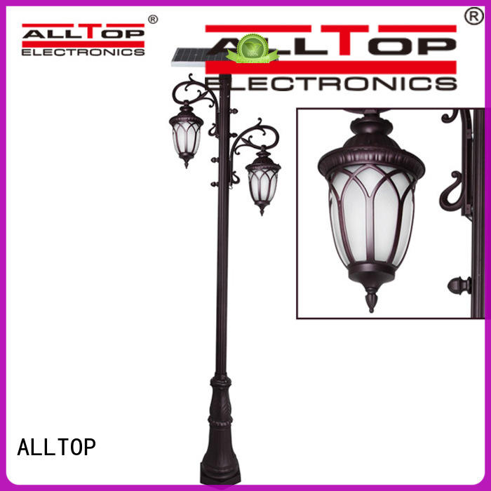 ALLTOP integrated solar garden lamps classical for decoration