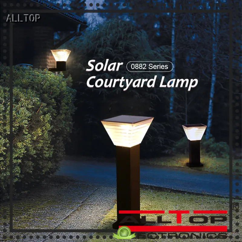ALLTOP high quality solar powered patio lights classical for decoration